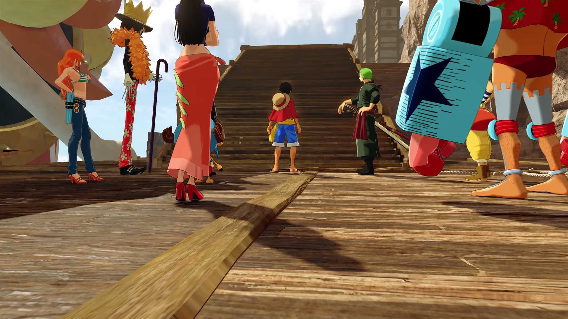 One Piece: World Seeker Gameplay Trailer Shows Off City Traversal | TPB