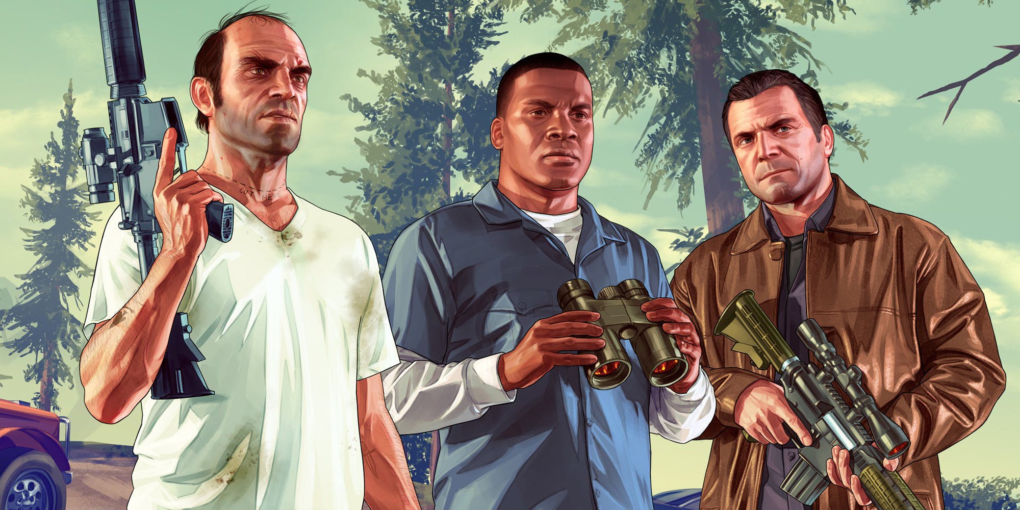 Grand Theft Auto V main characters