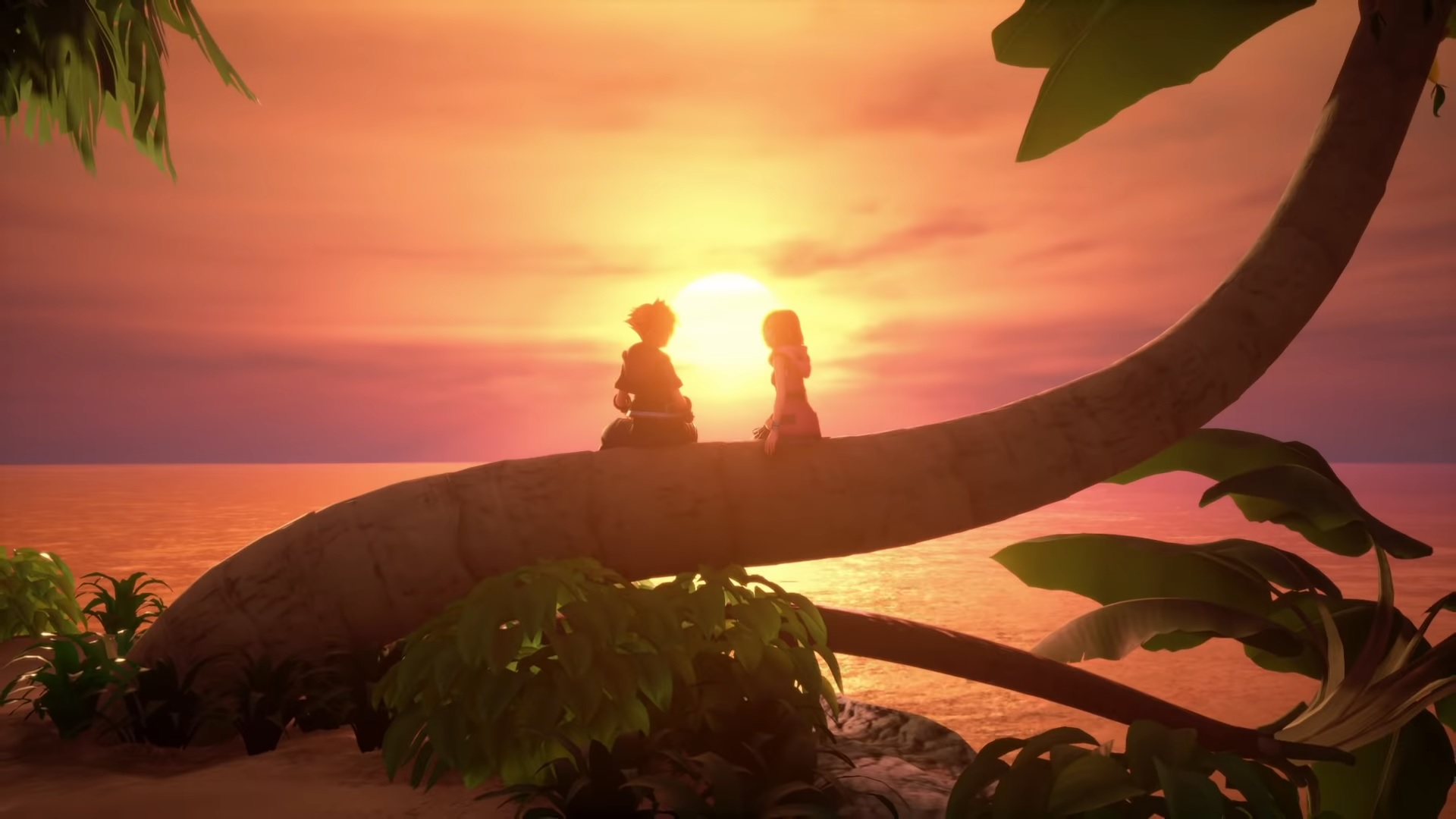 Kingdom Hearts III - Sora and Kairi