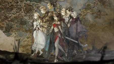 Octopath Traveller Cover Art