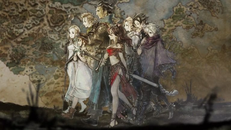 Octopath Traveller Cover Art
