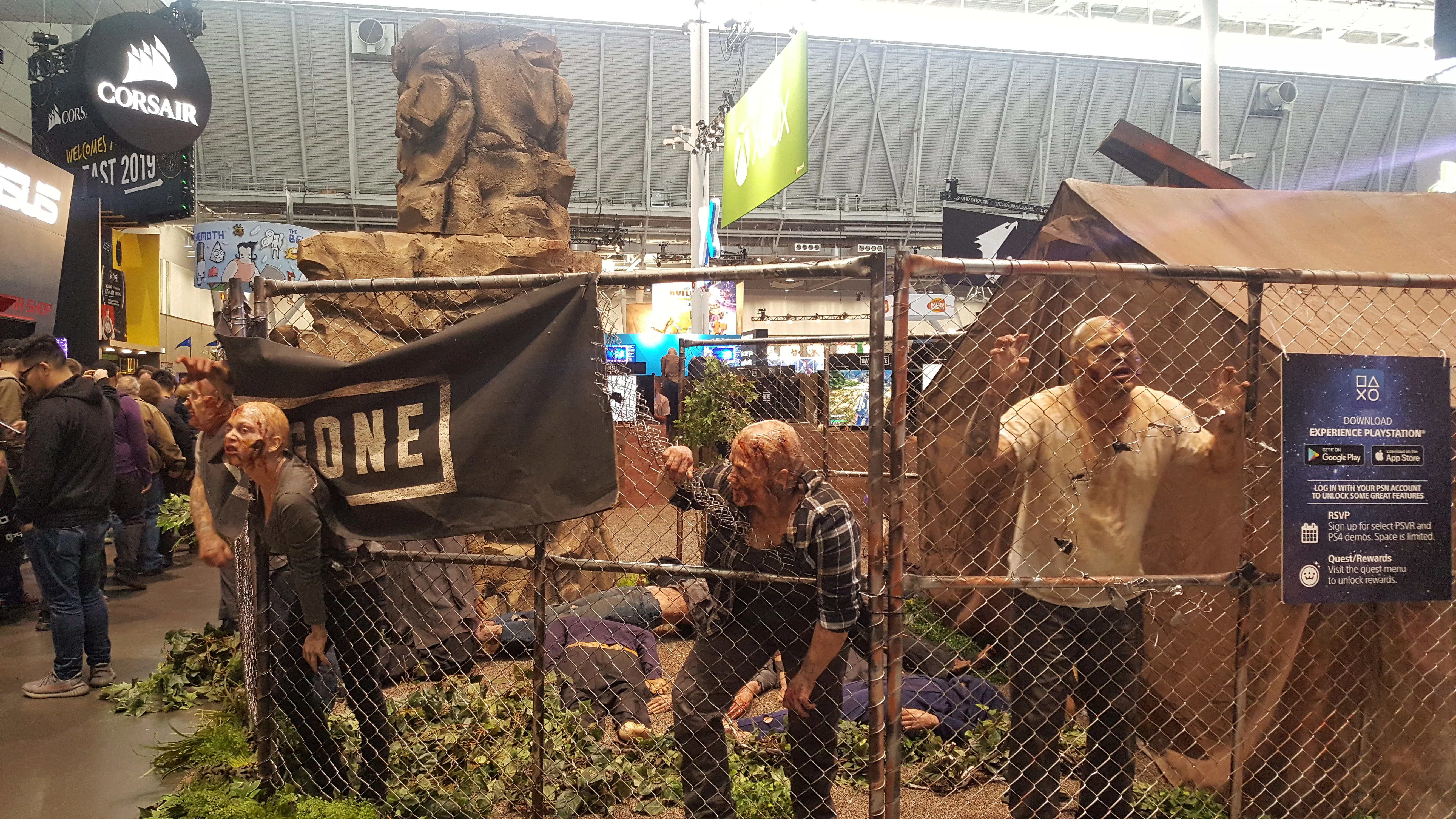 Days Gone PAX East 2019 booth