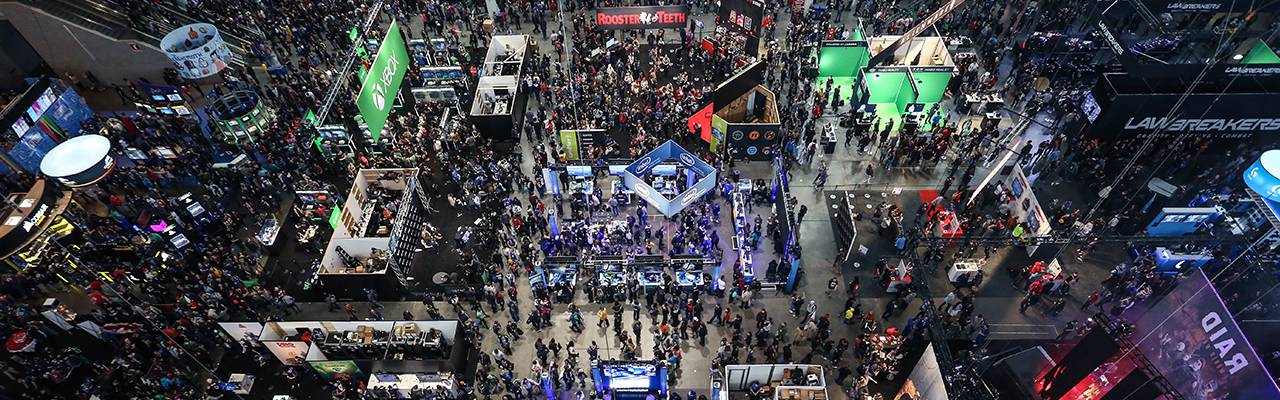 PAX East show floor