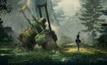 Nier Automata forest ruins