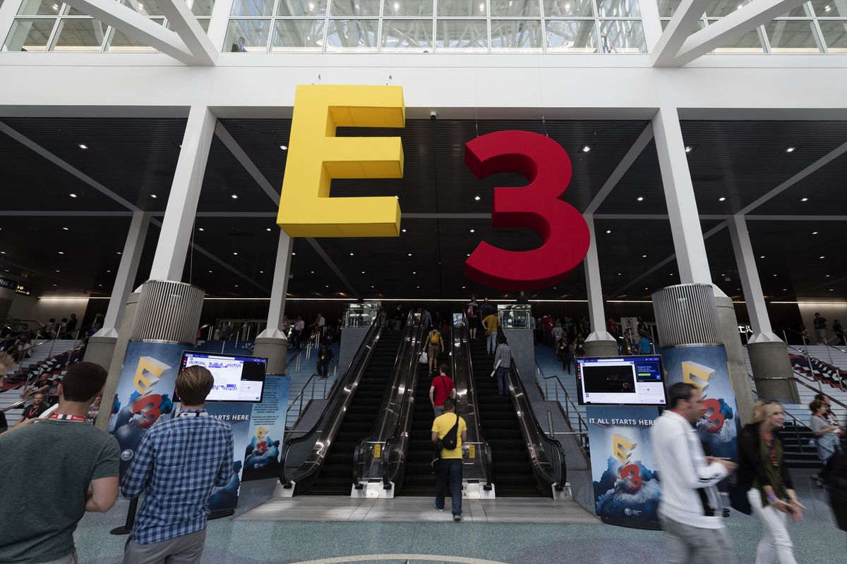 E3 2018 expo sign