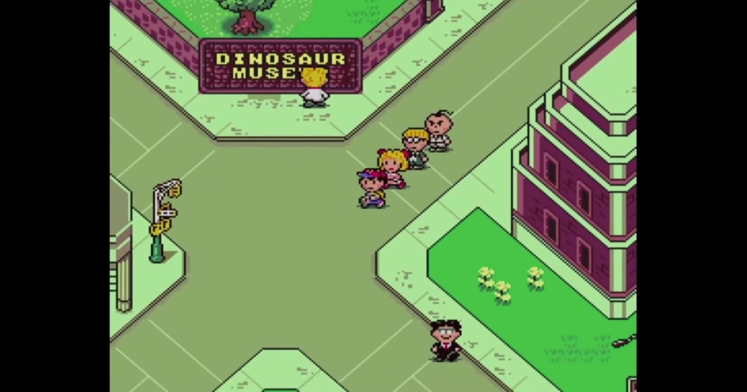 EarthBound dinosaur museum