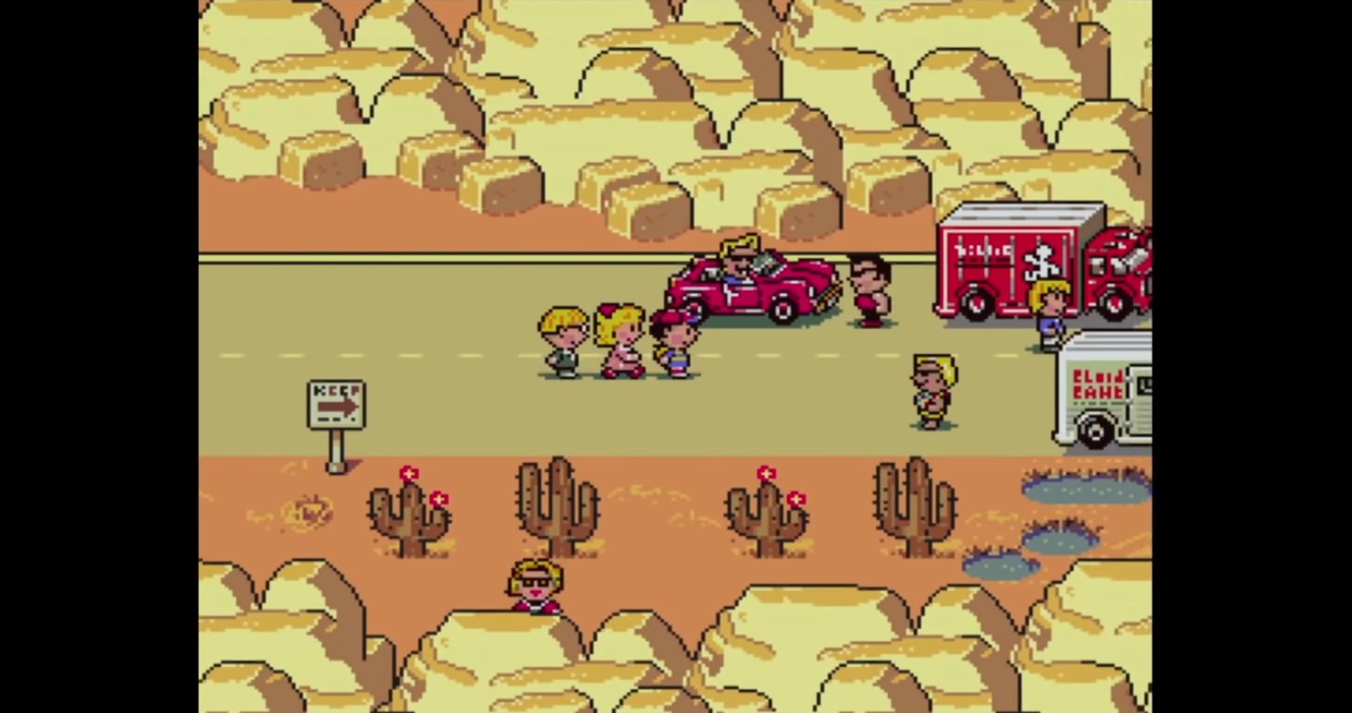 EarthBound 25th Anniversary - Dusty Dunes Desert
