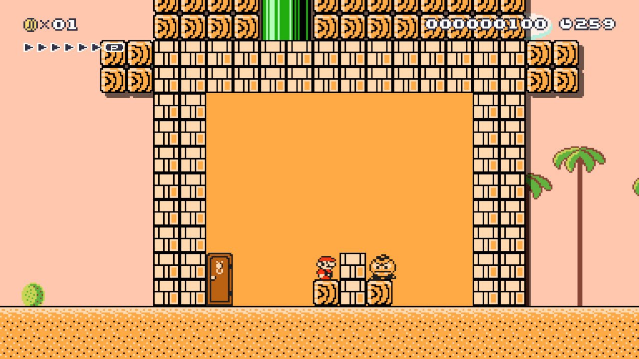 Super Mario Maker 2 goomba house