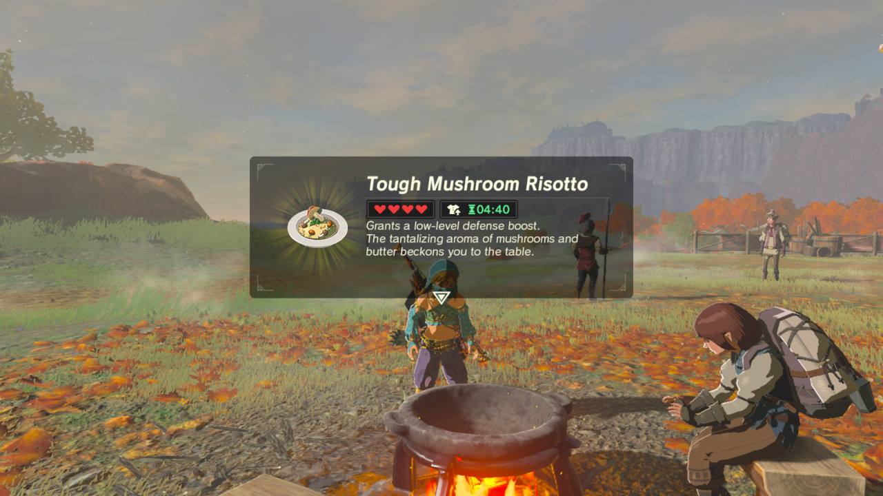 Breath of the Wild Mushroom Risotto Recipe