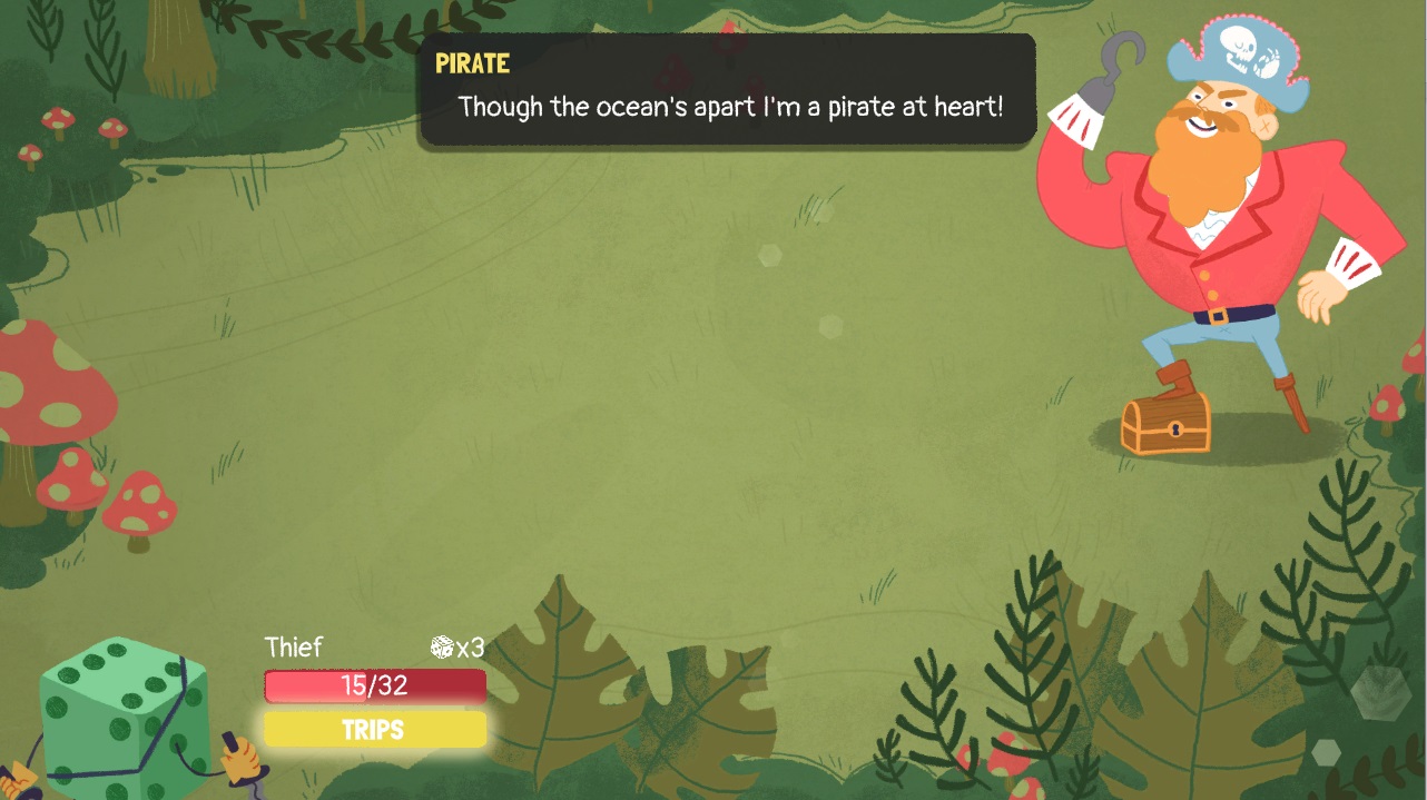 Dicey Dungeons pirate
