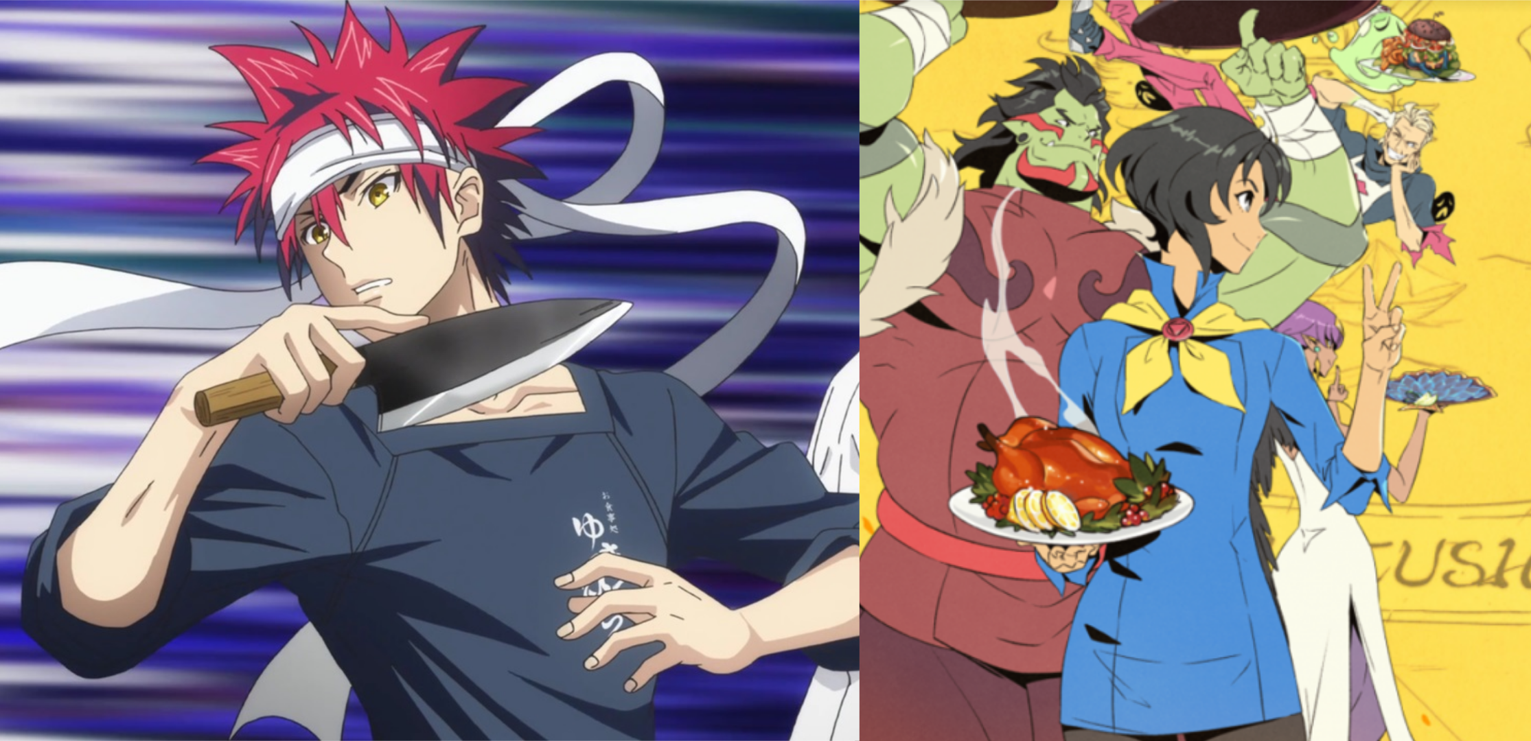 Video games for anime lovers - Food Wars & Battle Chef Brigade