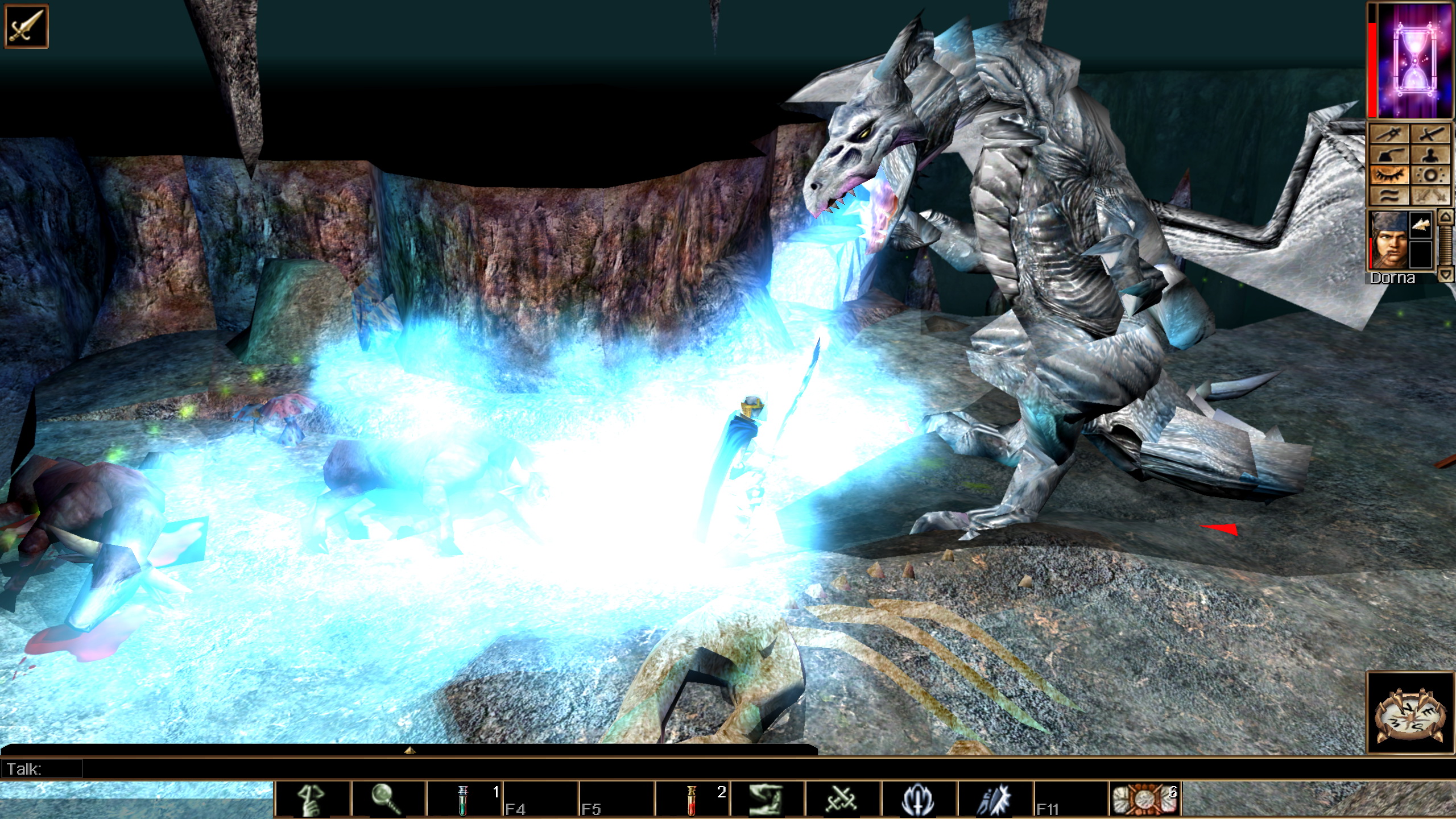 Neverwinter Nights: Enhanced Edition dragon battle