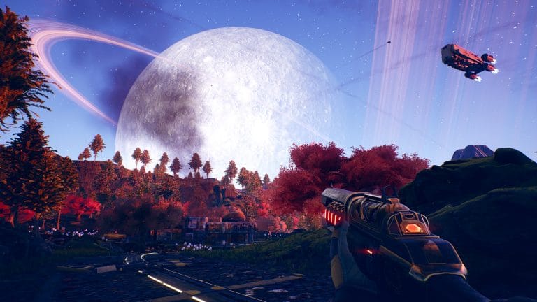 The Outer Worlds planet exploration