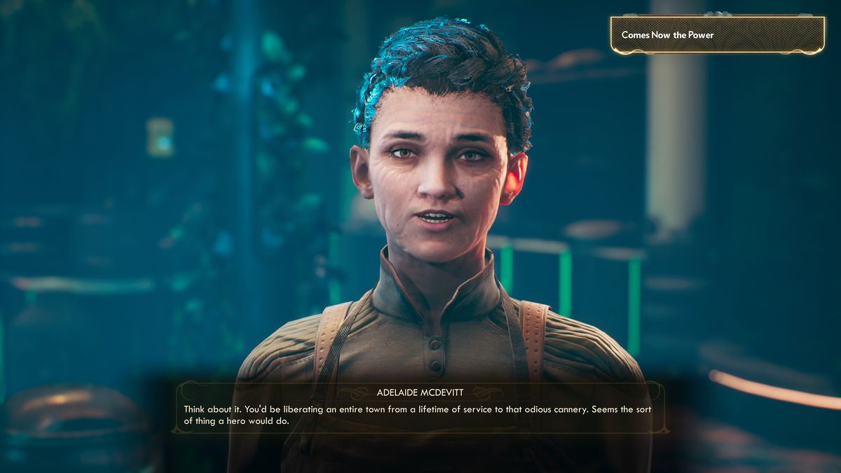 The Outer Worlds Adelaide conversation