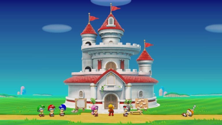 Super Mario Maker 2 peach's castle