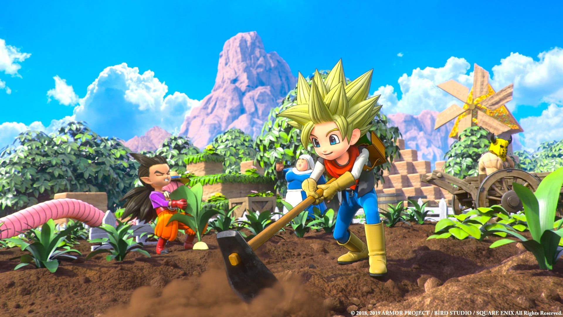 Dragon Quest Builders 2 intro