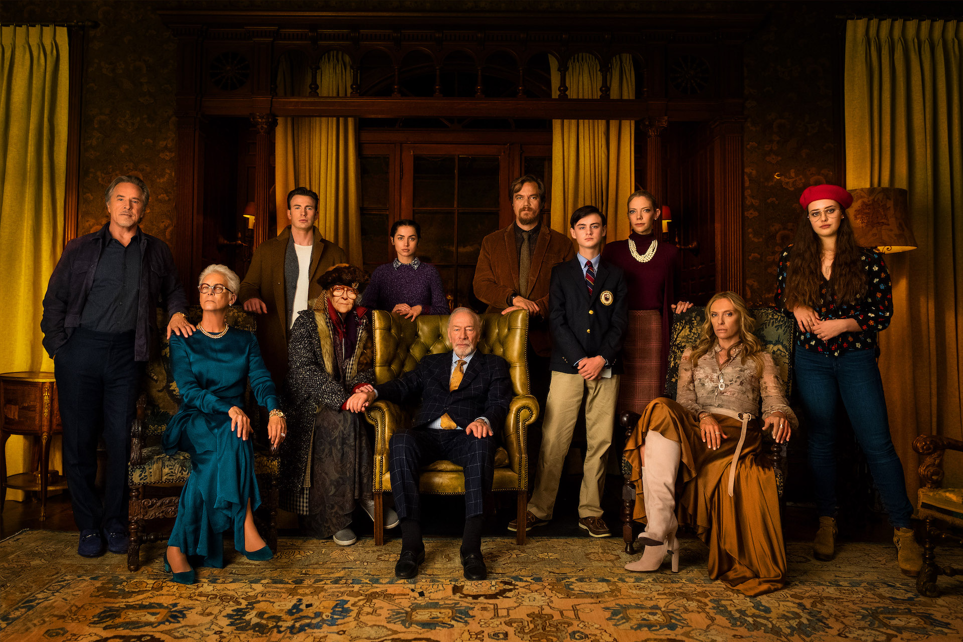 Knives Out cast promo picture