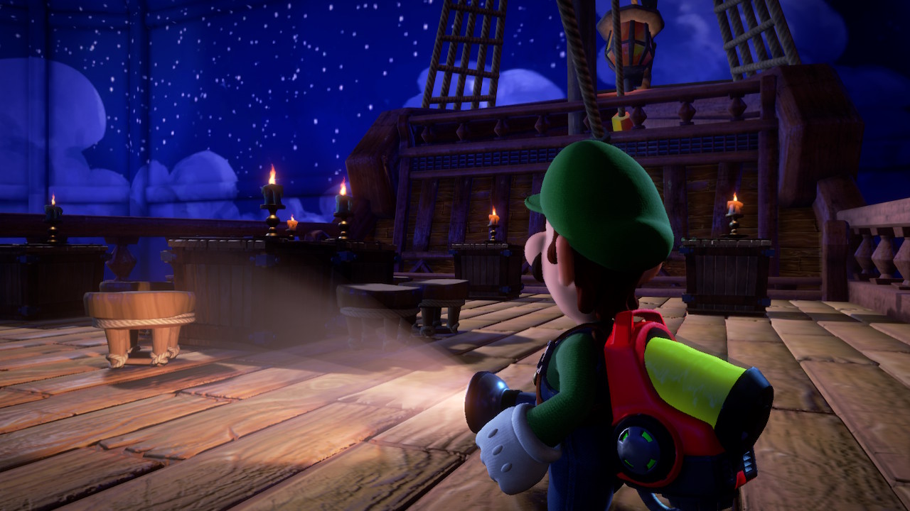 Luigi's Mansion 3 cutscene