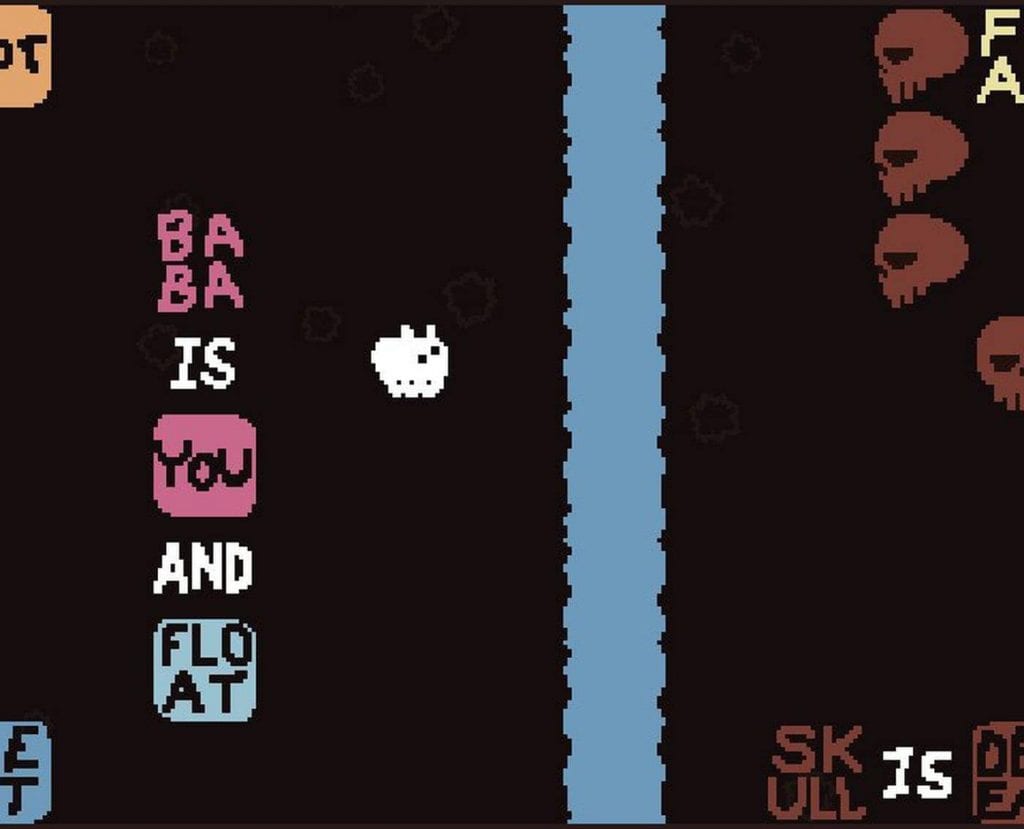 Baba is You river puzzle