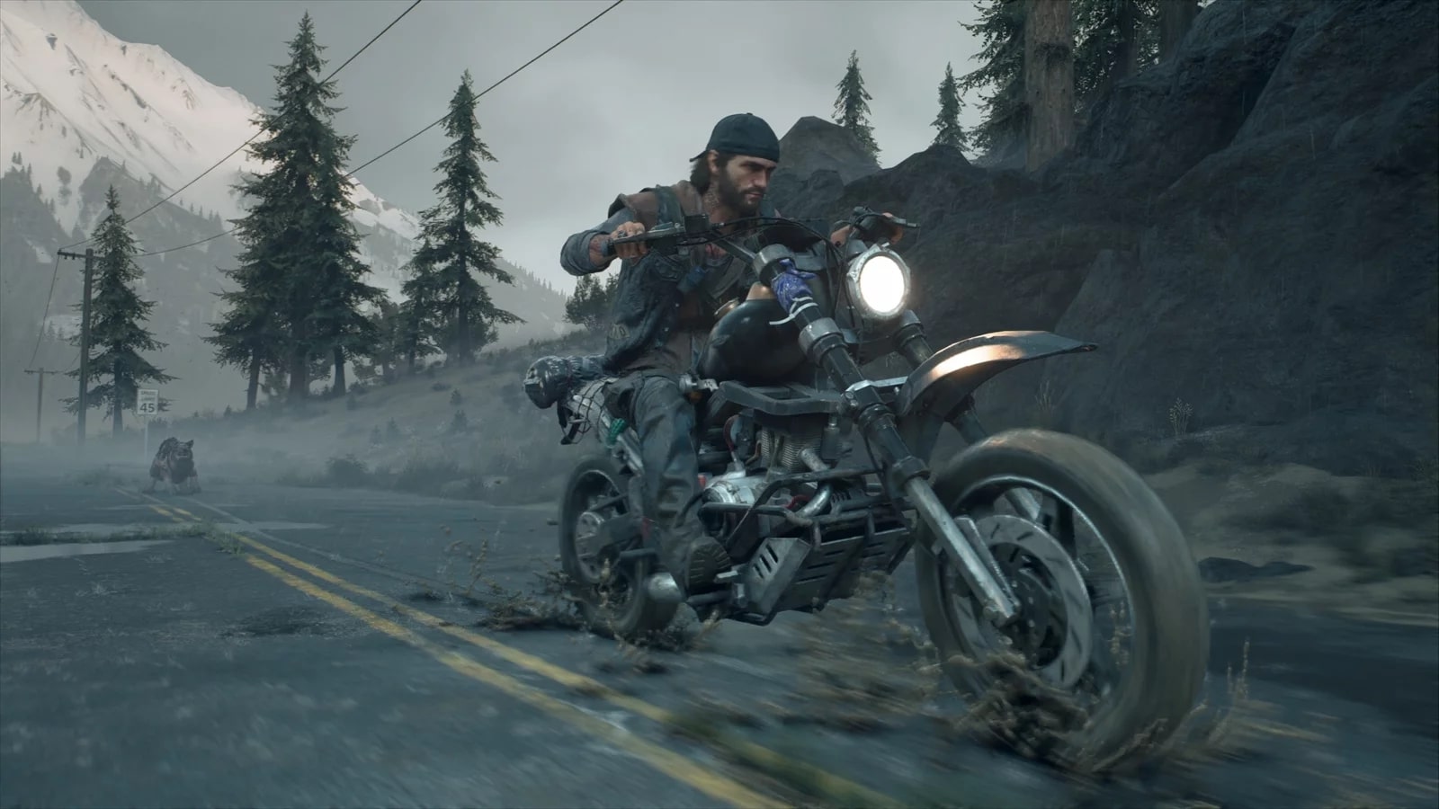 Days Gone Deacon and his motorcycle