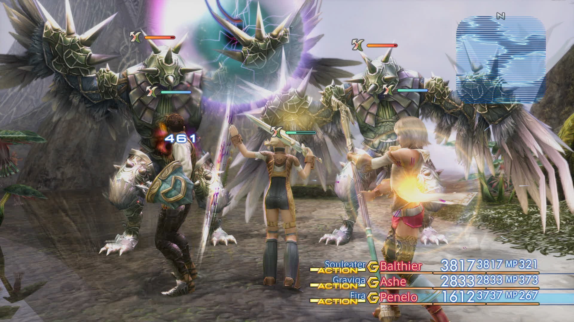 Final Fantasy XII: The Zodiac Age combat