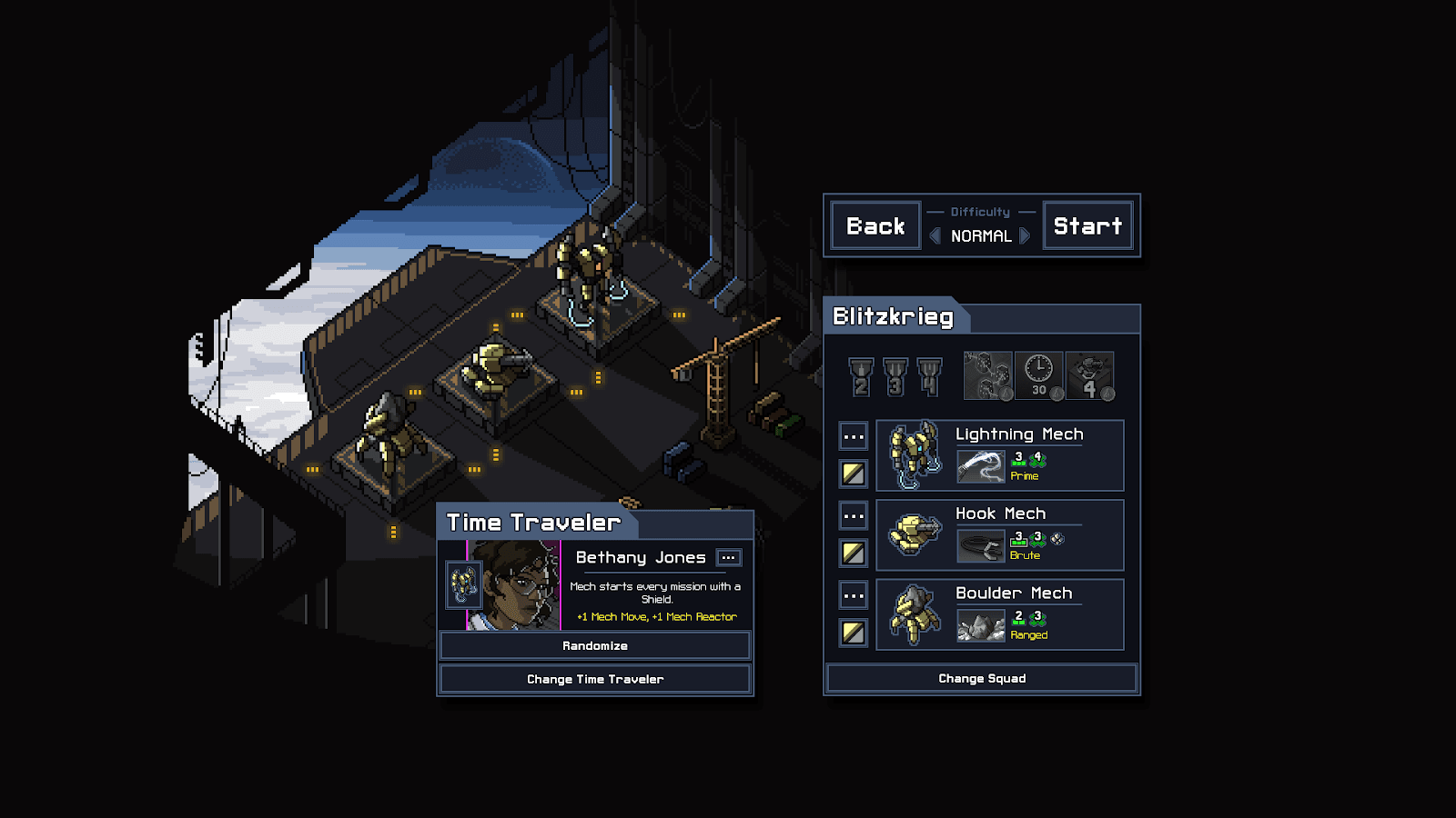Into The Breach Main Menu