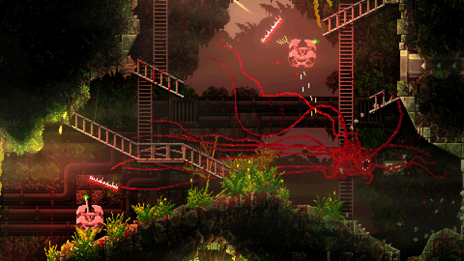 Carrion gameplay