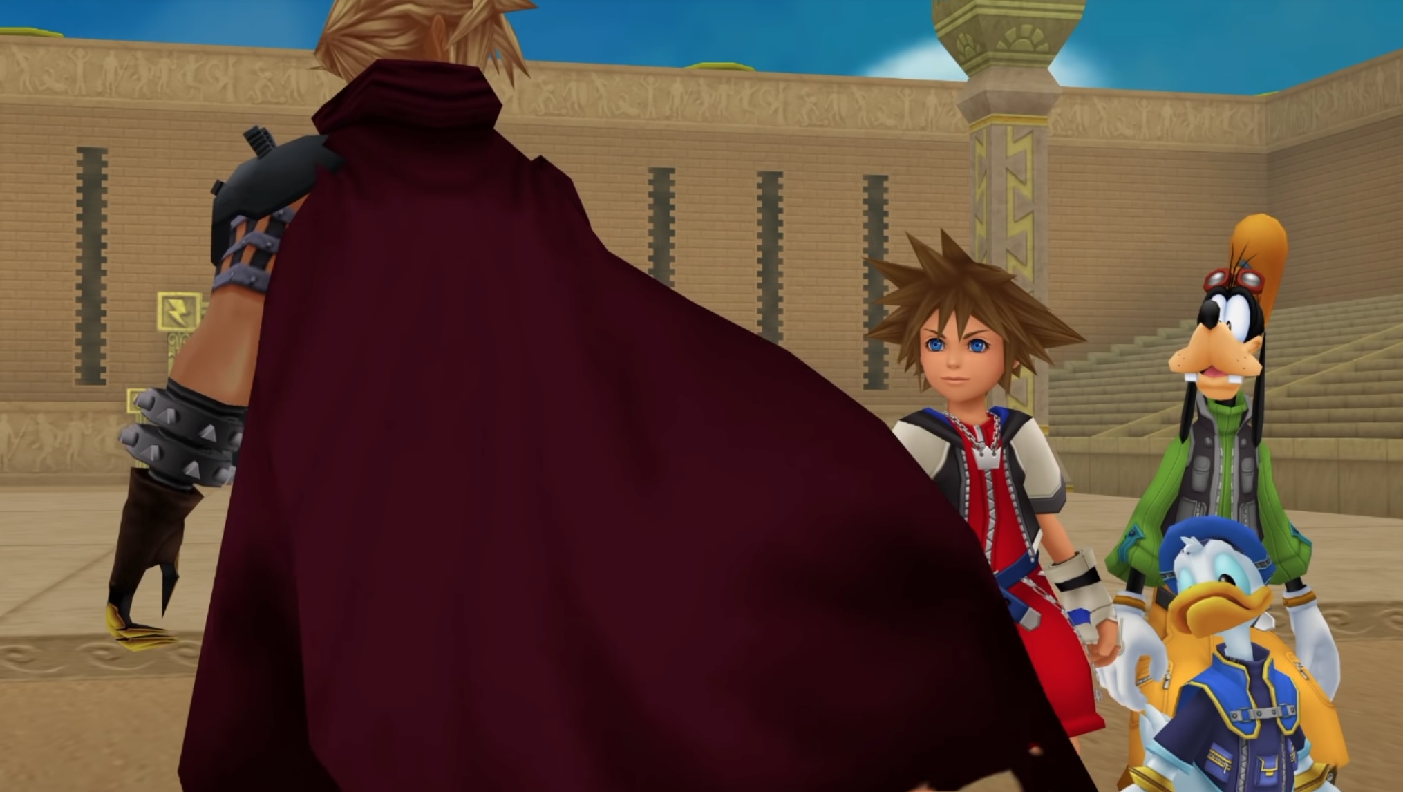 Cloud (FFVII) in Kingdom Hearts