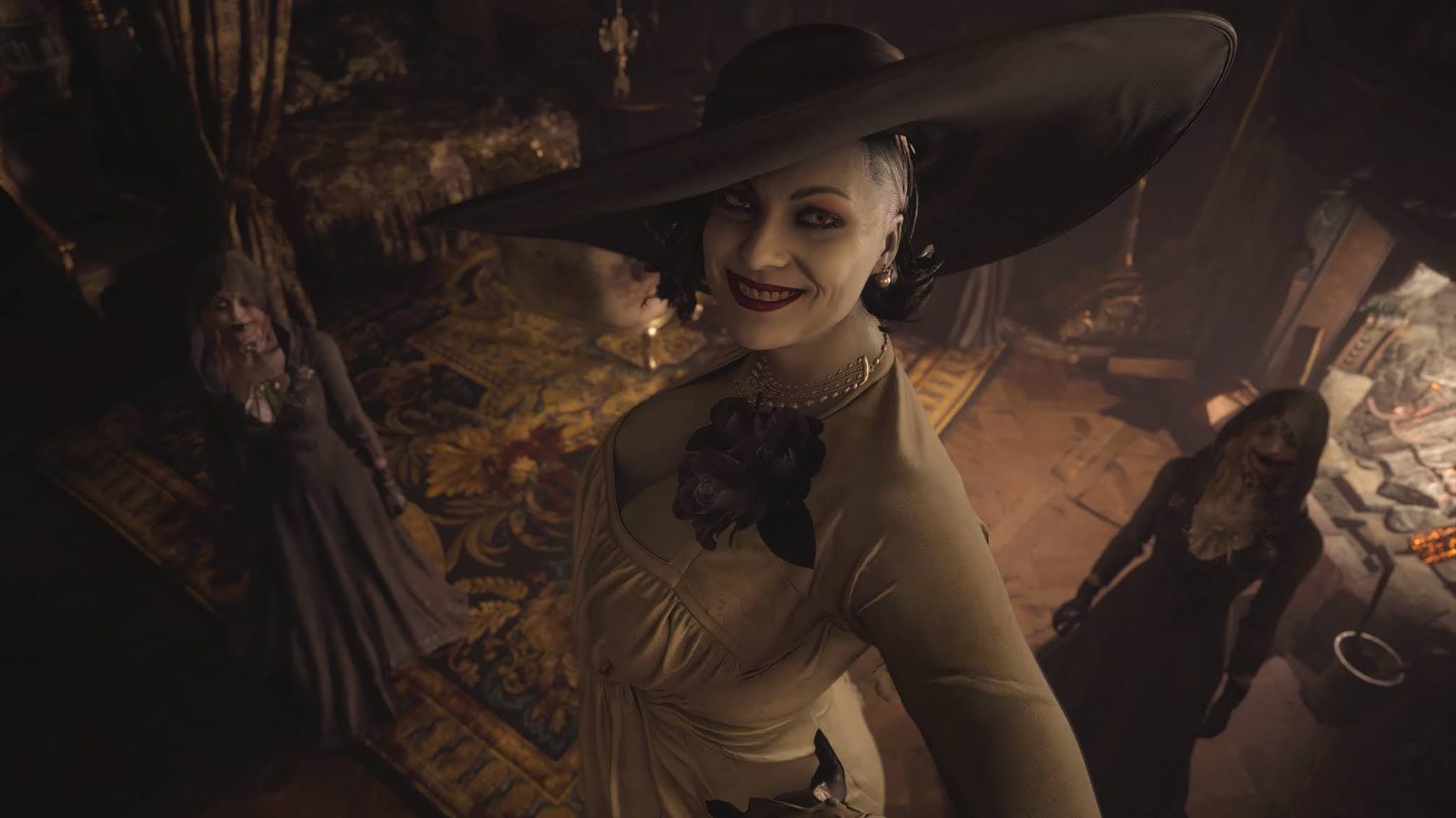 Resident Evil Village tall vampire lady