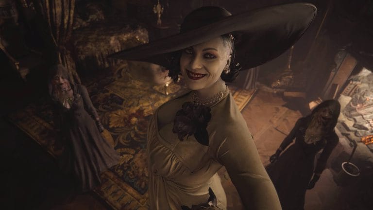 Resident Evil Village tall vampire lady