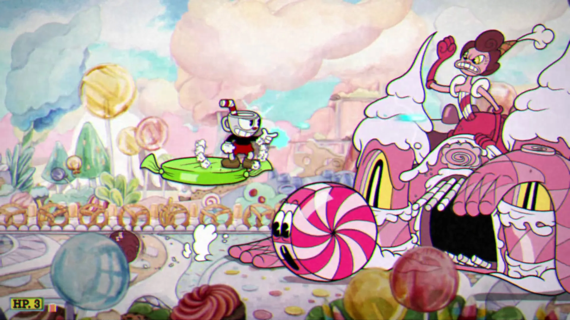 Baroness Von Bon Bon boss fight