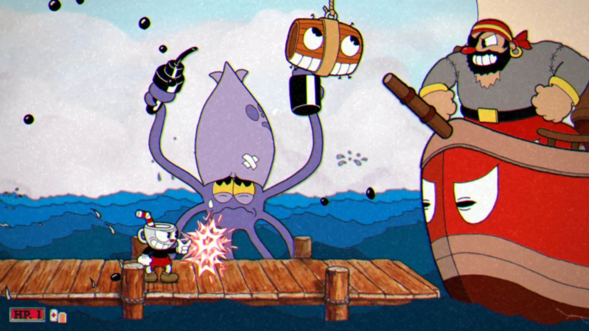 Captain Brineybeard boss fight