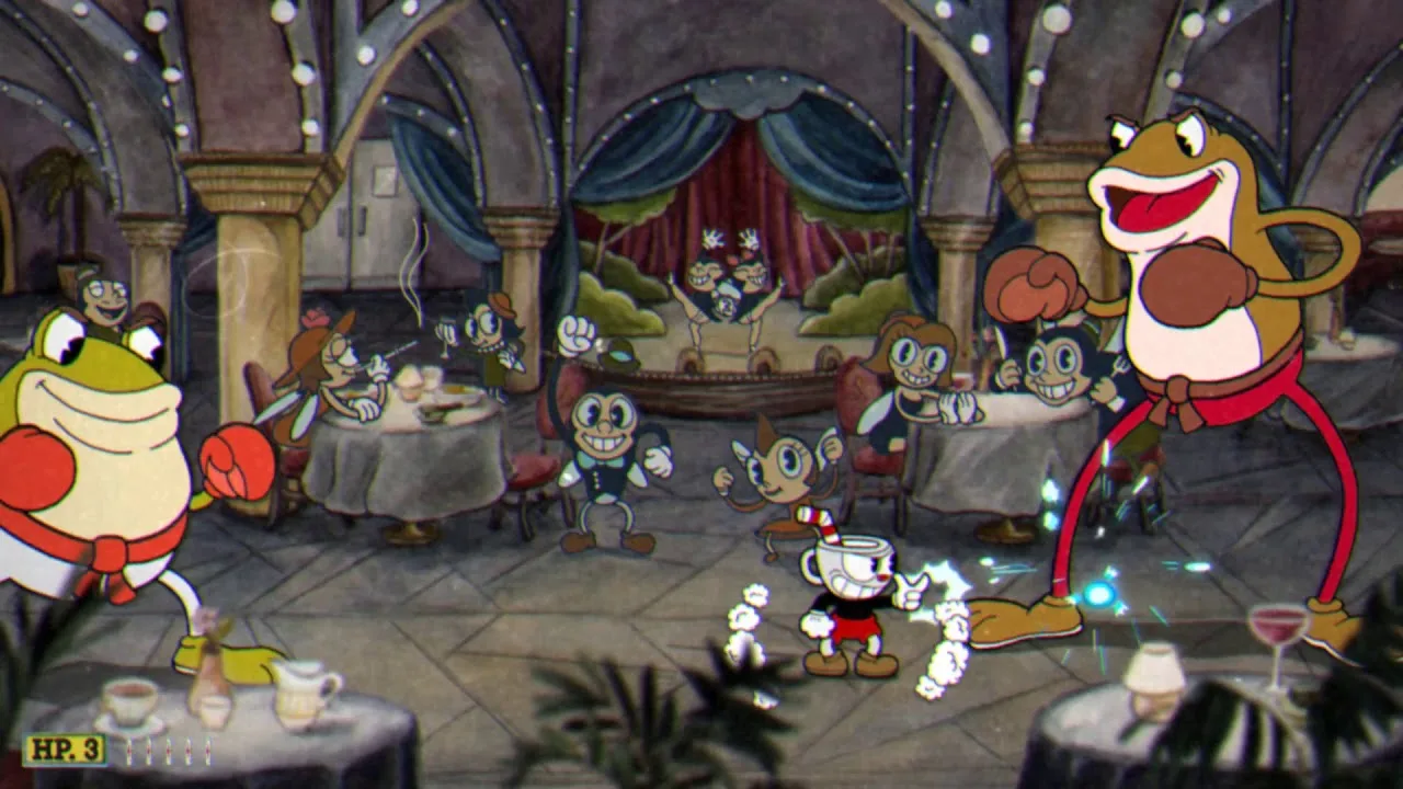 Ribby and Croaks boss fight