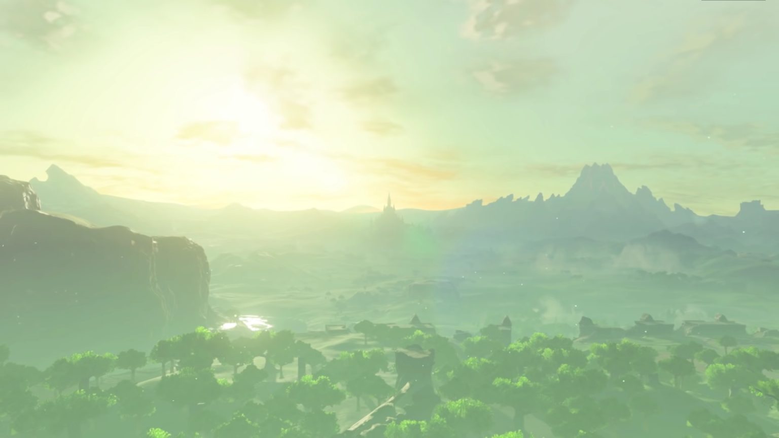 Breath of the Wild sequel - Hyrule landscape