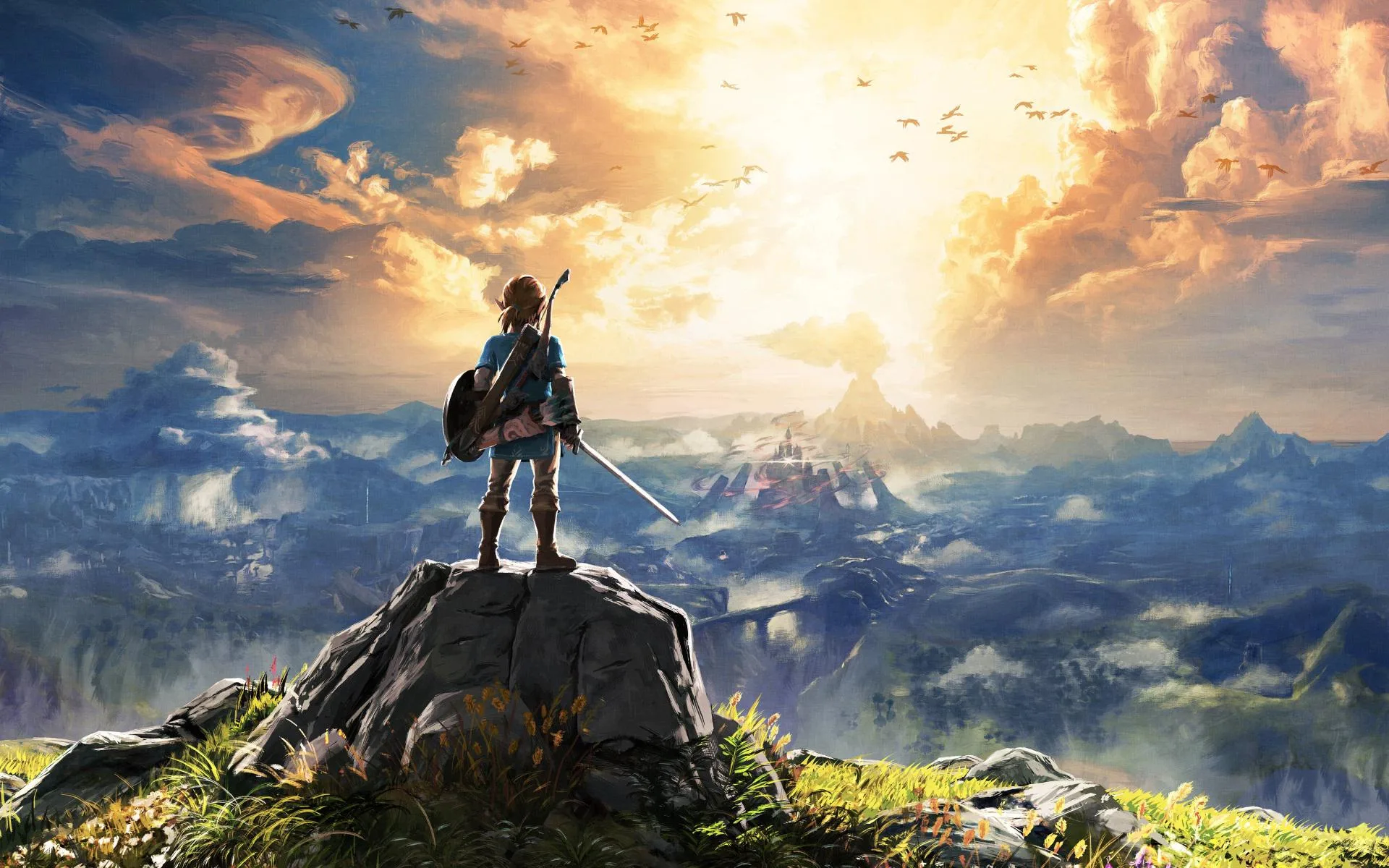 The Legend of Zelda: Breath of the Wild cover art