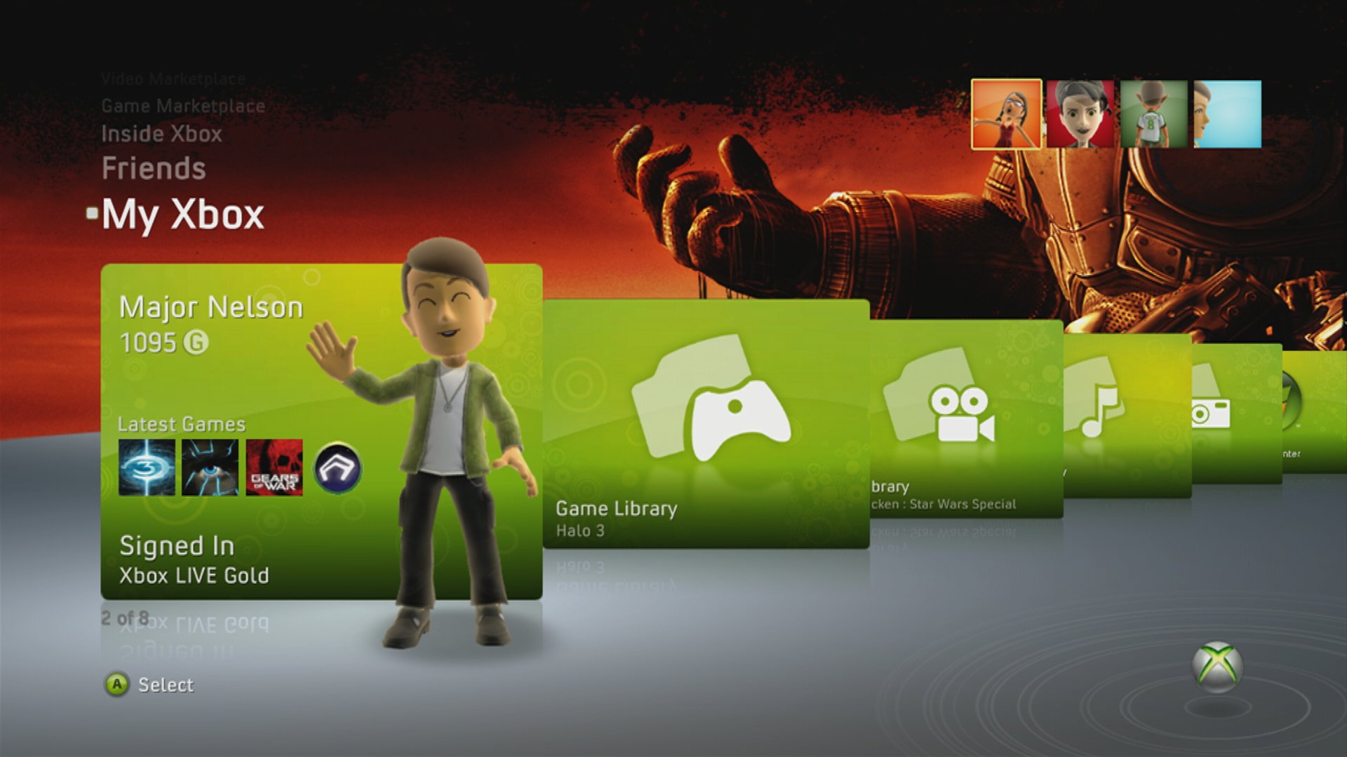 Major Nelson Xbox 360 avatar