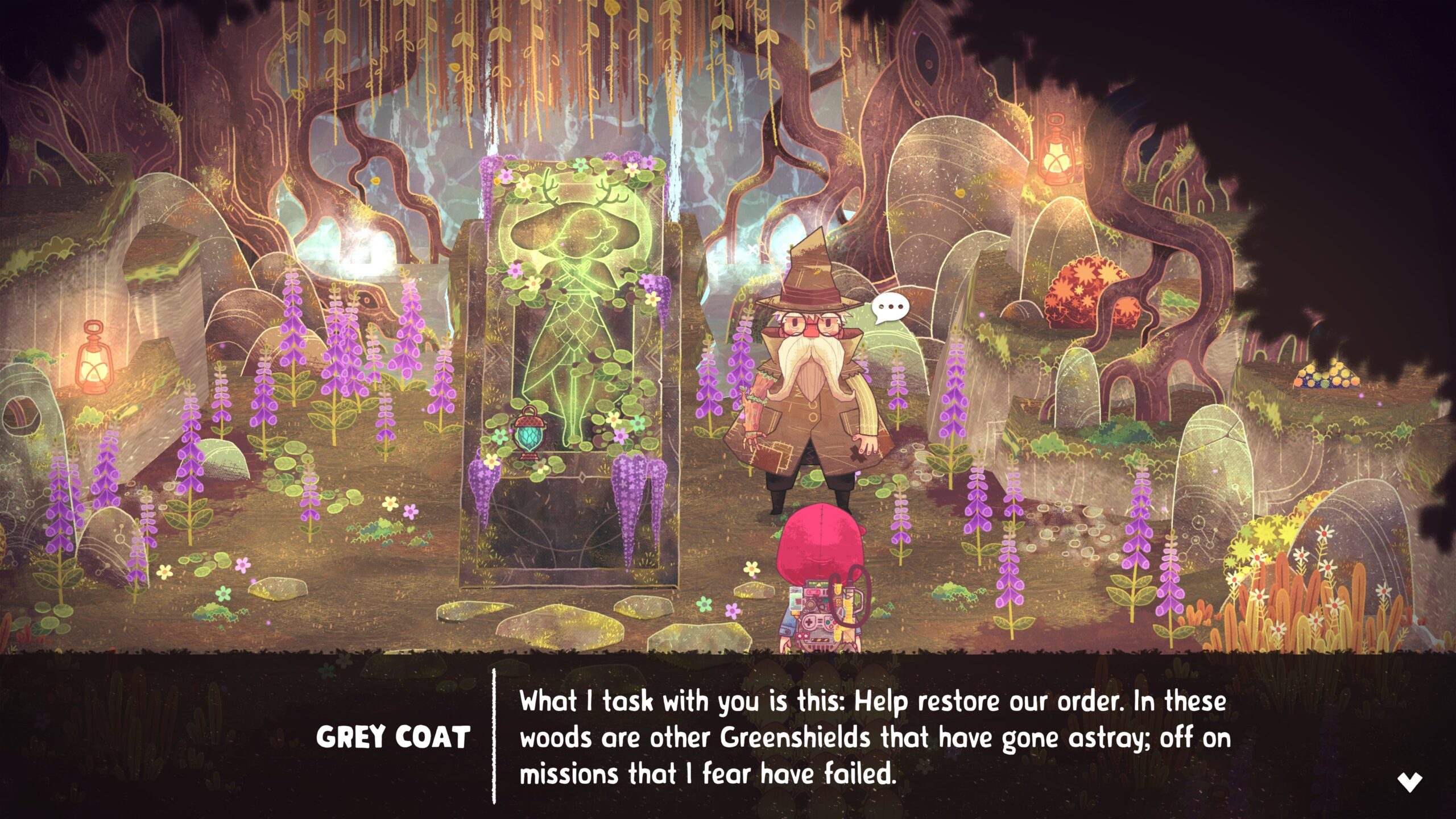 The Wild at Heart Grey Coat dialogue