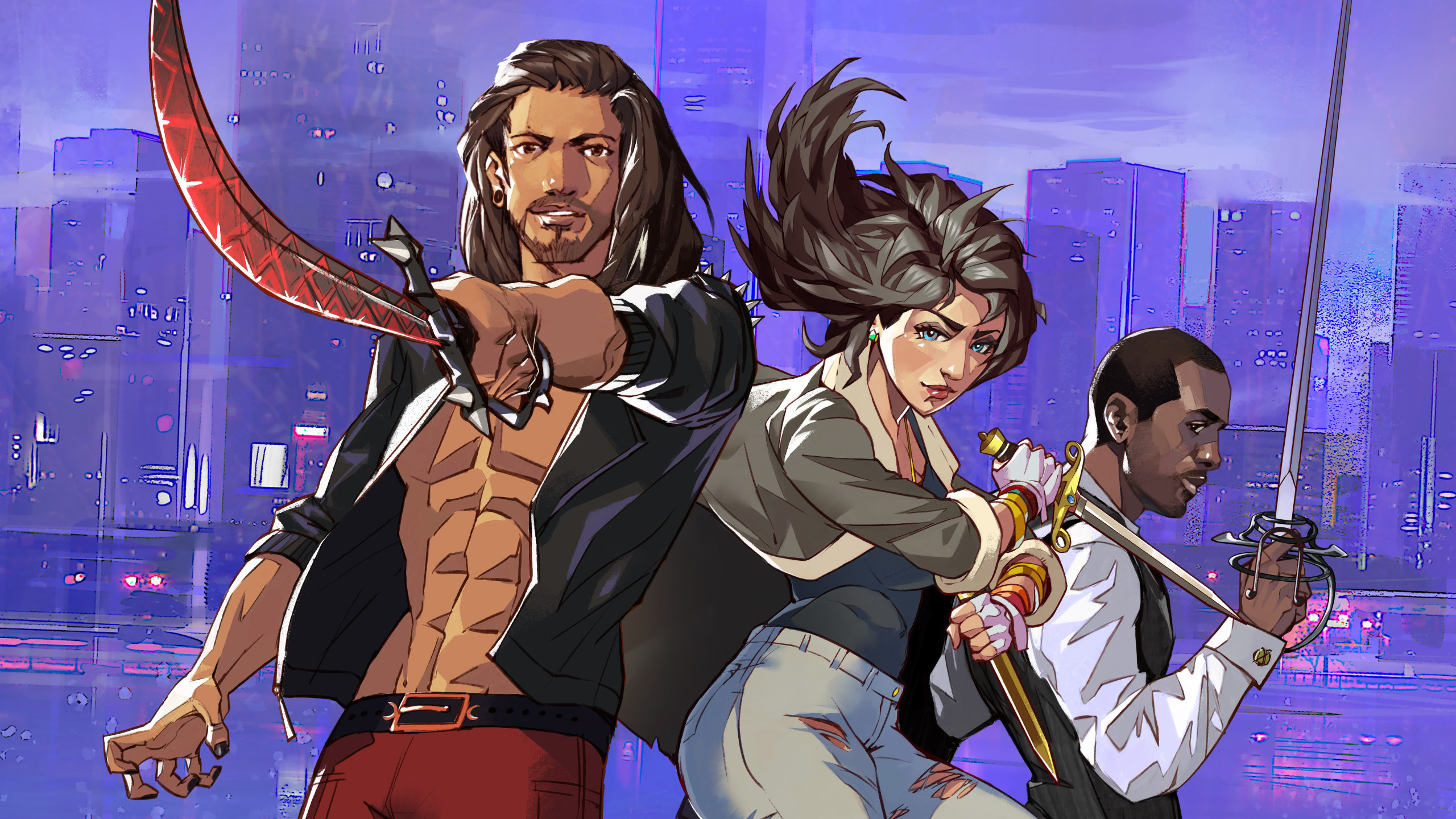 Boyfriend Dungeon Review - menu art