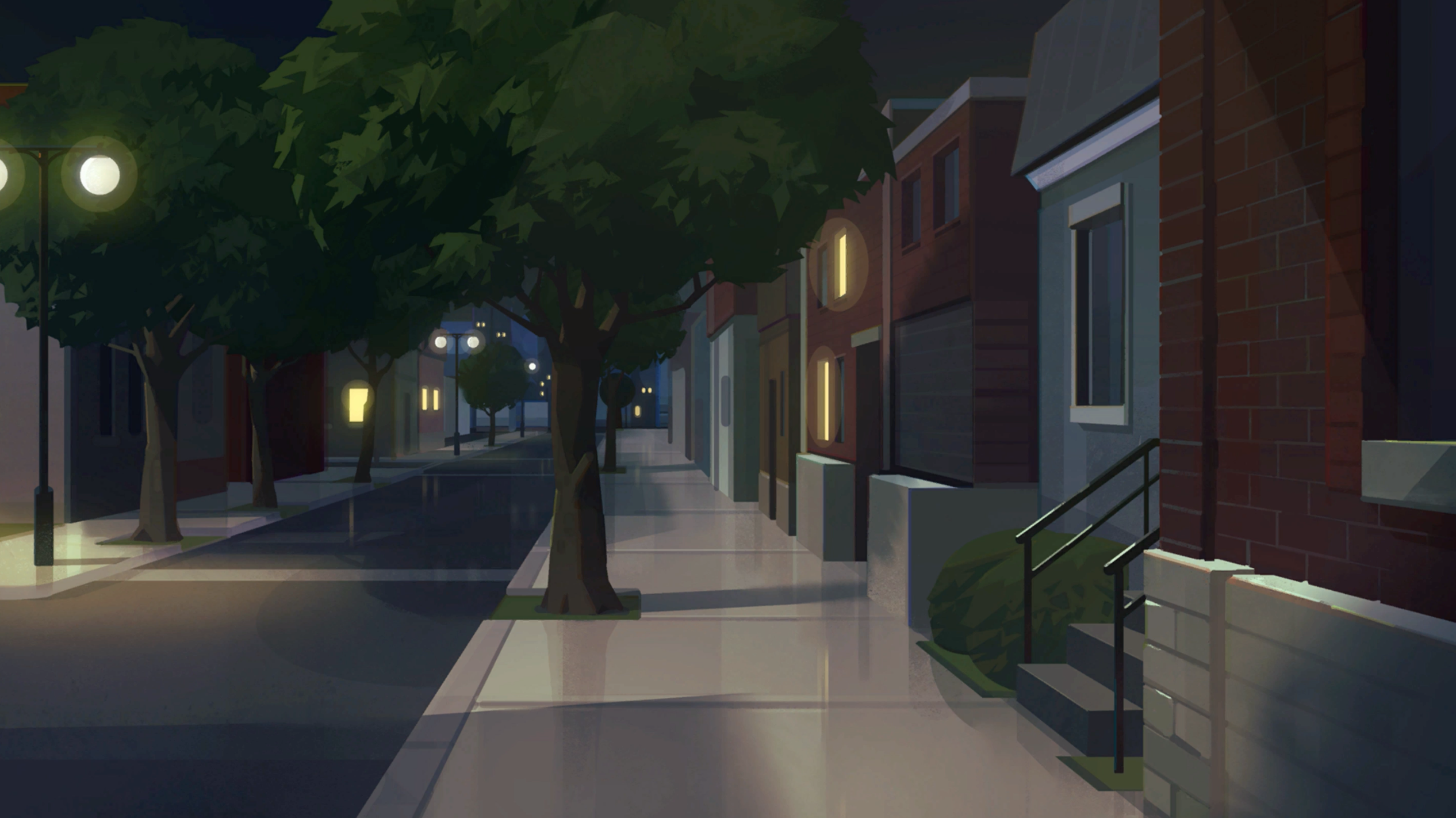 Boyfriend Dungeon street at night