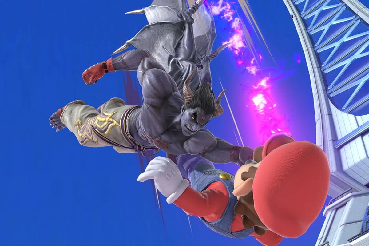 Super Smash Bros. Ultimate in-game screen