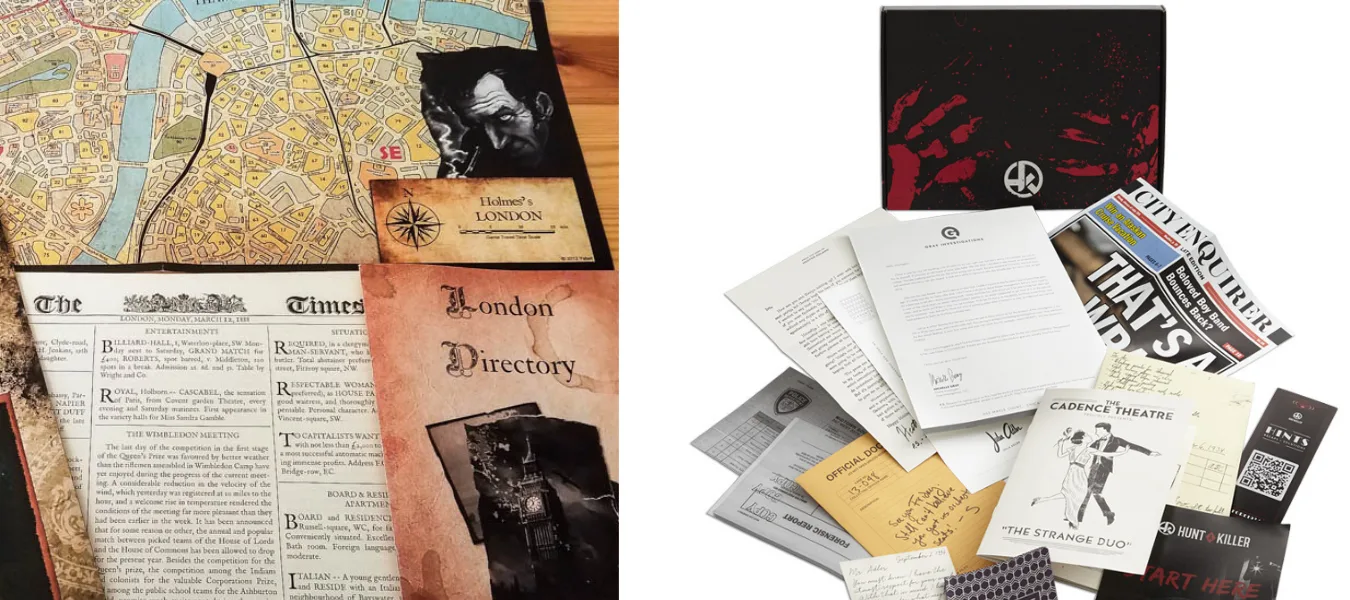 Best Detective Board Games - Sherlock Holmes: Consulting Detective & Hunt A Killer