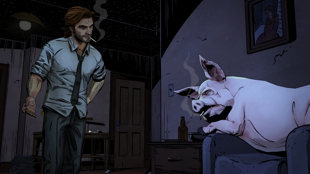 Best Detective Video Games - The Wolf Among Us