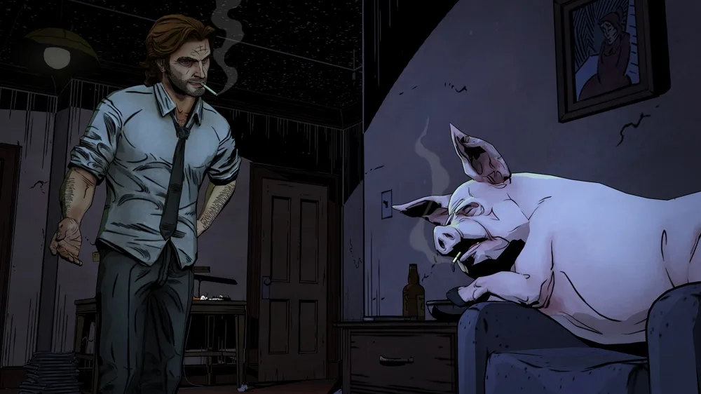 Best Detective Video Games - The Wolf Among Us