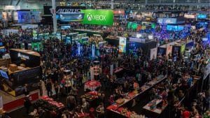 PAX East expo hall show floor