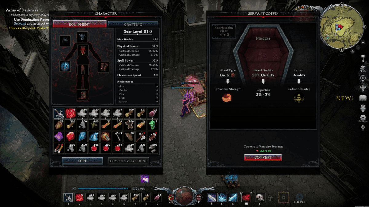 A Beginner's Guide to V Rising - The Punished Backlog