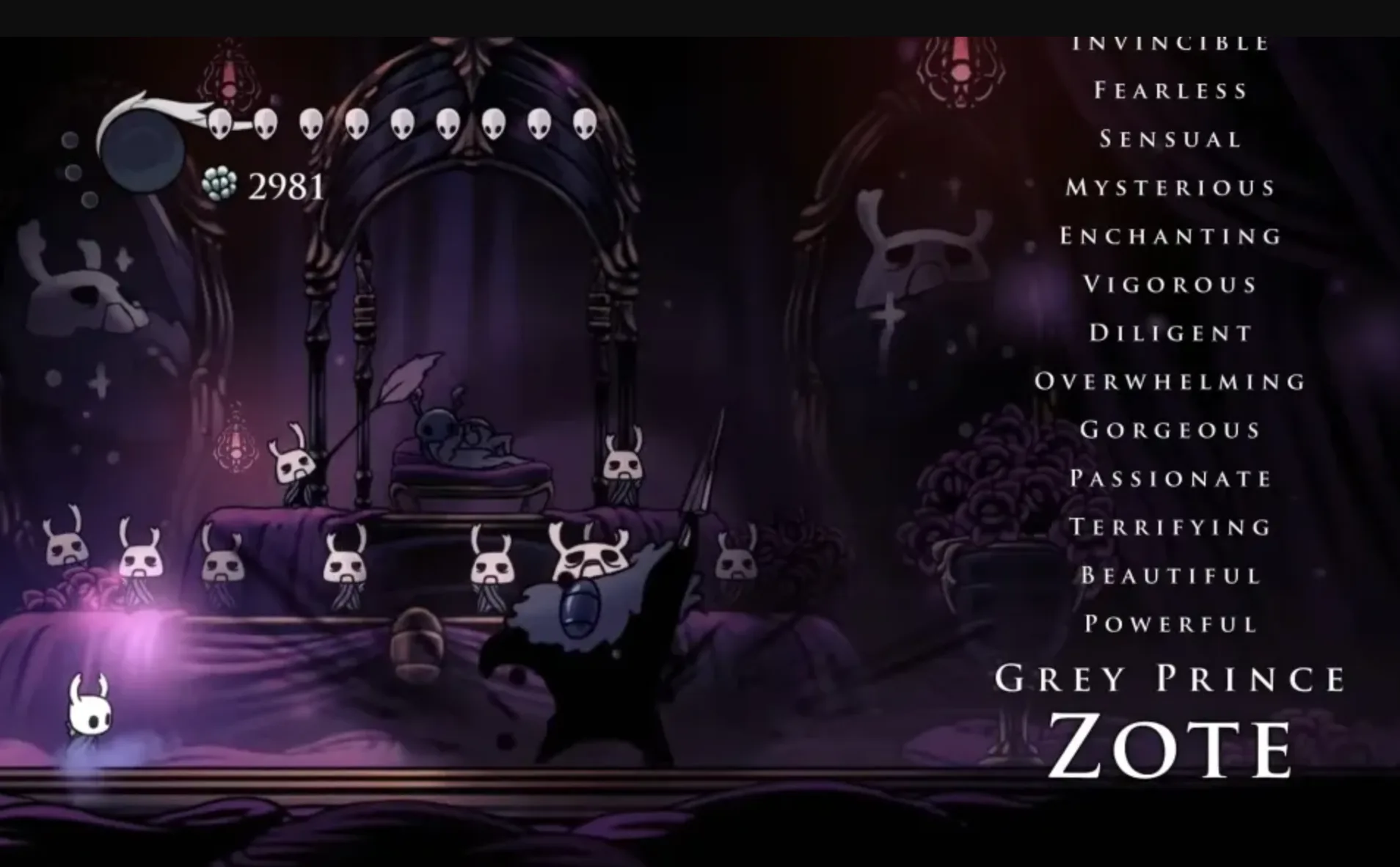 All 105 Hollow Knight NPCs Ranked - Bretta / Grey Prince Zote