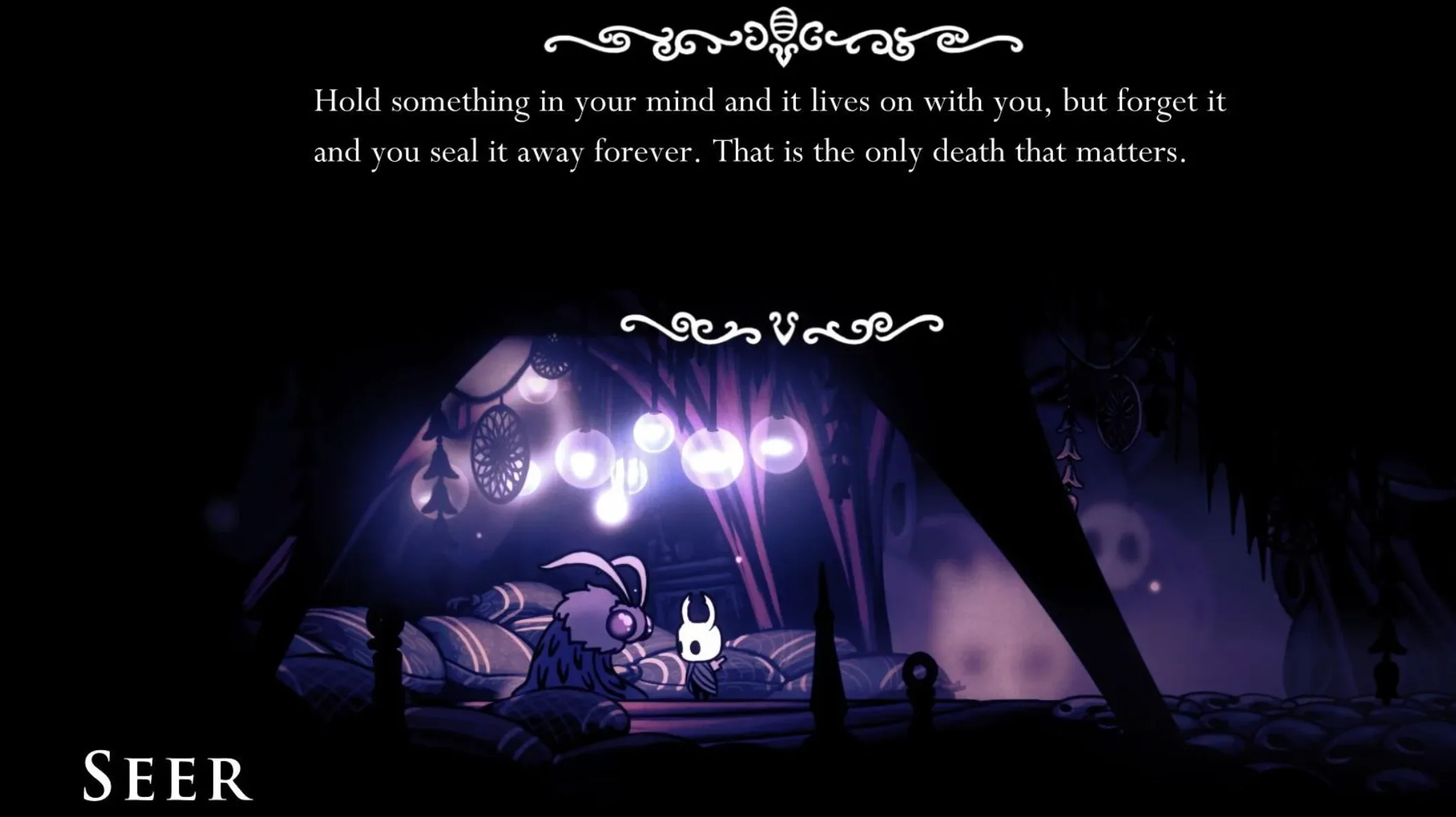 Top 20 NPCs in Hollow Knight, Ranked - Seer