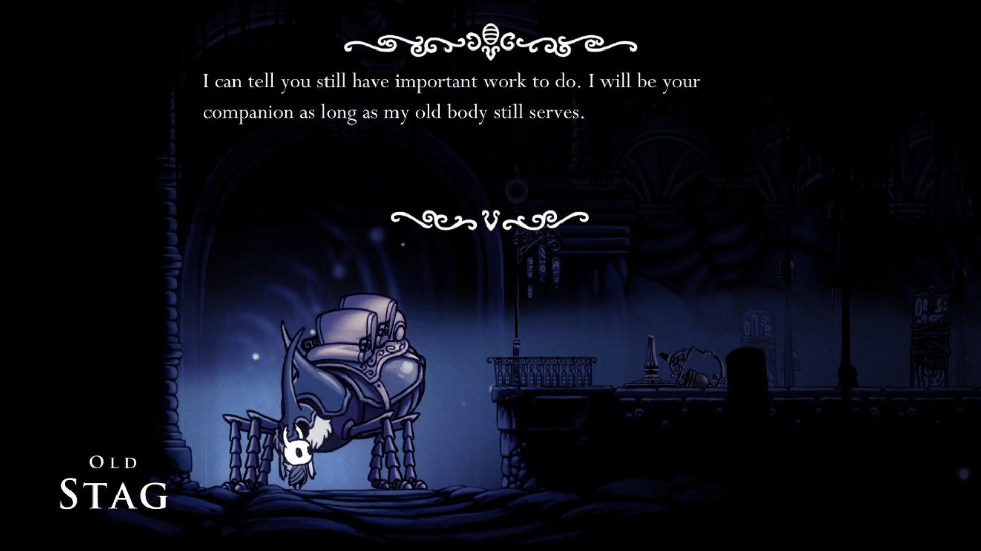 Top 20 NPCs in Hollow Knight, Ranked - The Last Stag/Old Stag