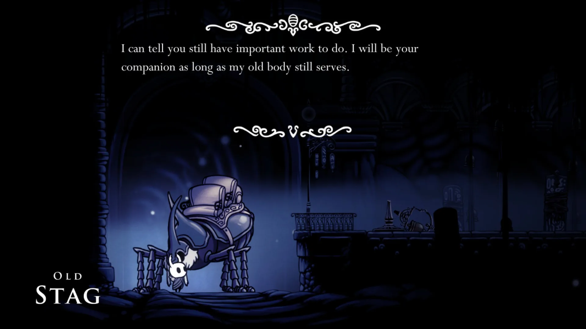 Top 20 NPCs in Hollow Knight, Ranked - The Last Stag/Old Stag