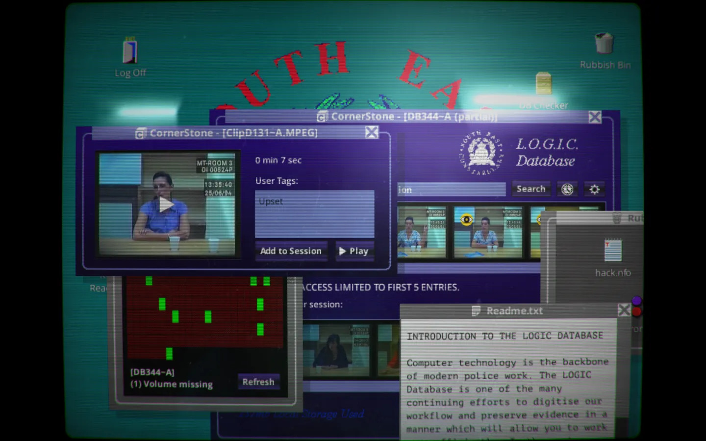 10 Story-Driven Indie Games You Can Play in One Sitting - Her Story - Sam Barlow